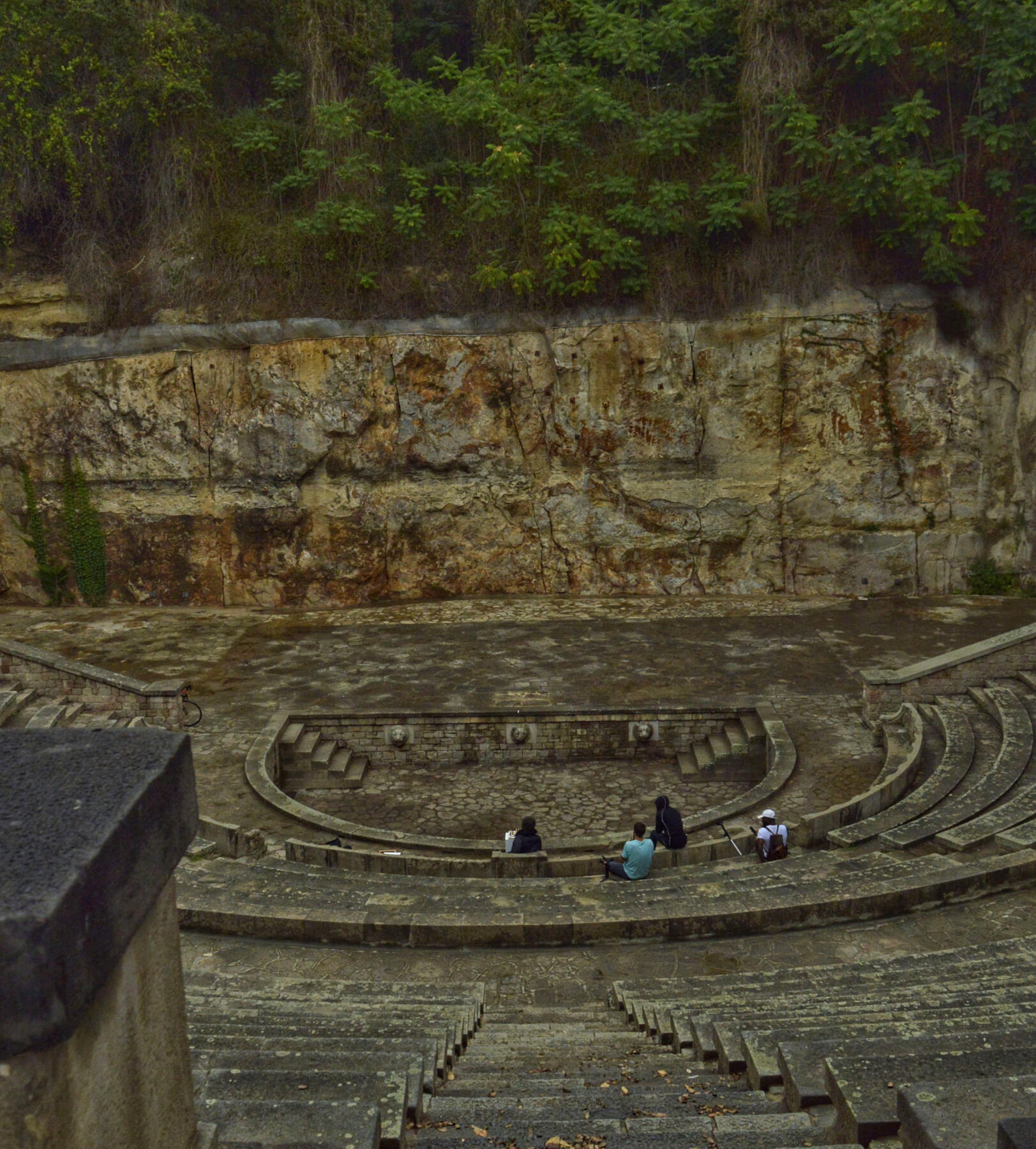Teatre grec, Jardins Laribal.